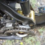 Toss in a gold Chris King bottom bracket and you've got a veritable Fort Knox down there!