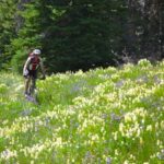 Sun Valley Mountain Biking, Day 1: The girl with the duct tape band-aid